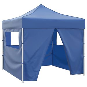 vidaXL Carpa de Fiesta Azul 291 x 291 x 315 cm Tela Oxford