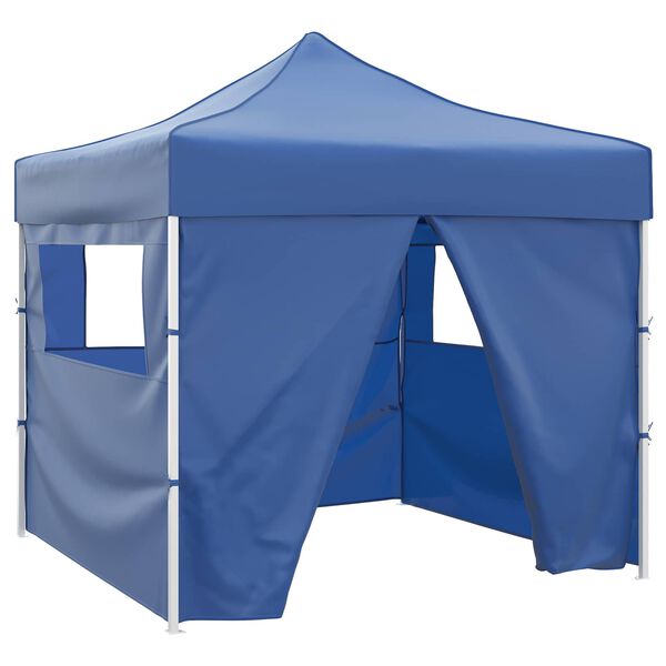 vidaXL Carpa de Fiesta Azul 291 x 291 x 315 cm Tela Oxford