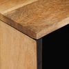 vidaXL Mueble de TV Marr&oacute;n 80 x 33 x 46 cm Madera de mango maciza