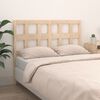 vidaXL Cabecero de cama madera maciza de pino 140,5x4x100 cm