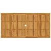 vidaXL Mesa de comedor de jard&iacute;n madera maciza de acacia 180x90x75 cm