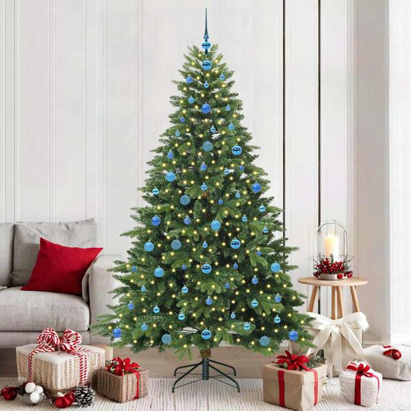 vidaXL &Aacute;rbol de Navidad artificial con 300 LED Verde 210 cm PE y PVC