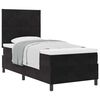vidaXL Cama tipo Box Spring con cabecera Negro 100 x 200 cm Terciopelo