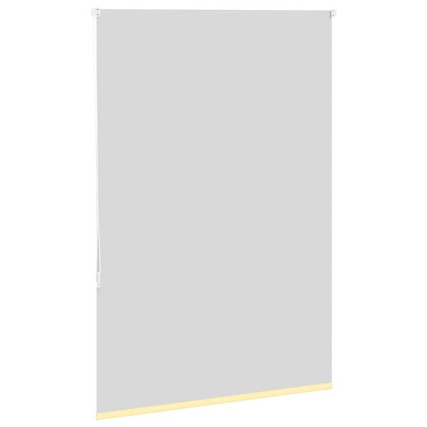 vidaXL Estor Enrollable Opaco Amarillo 105x130 cm Tela Ancho 100,7 cm