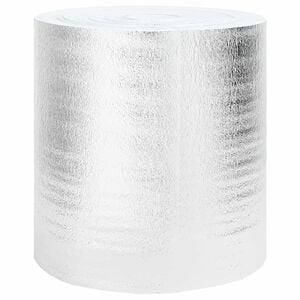 vidaXL Reflector de calor para radiador Plateado 5 x 0,5 m Polietileno