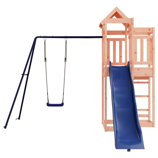 vidaXL Parque infantil de exterior madera maciza Douglas