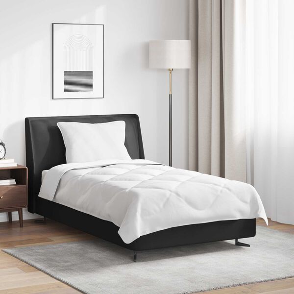 vidaXL Edred&oacute;n con almohada 2 pcs Microfibra