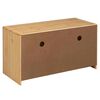 vidaXL Mueble de TV SAUDA madera maciza pino color roble 99x43x55 cm