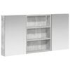 vidaXL Juego de Muebles de Ba&ntilde;o 3 uds. 100 x 10,5 x 50 cm