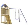vidaXL Parque infantil de exterior madera de pino impregnada