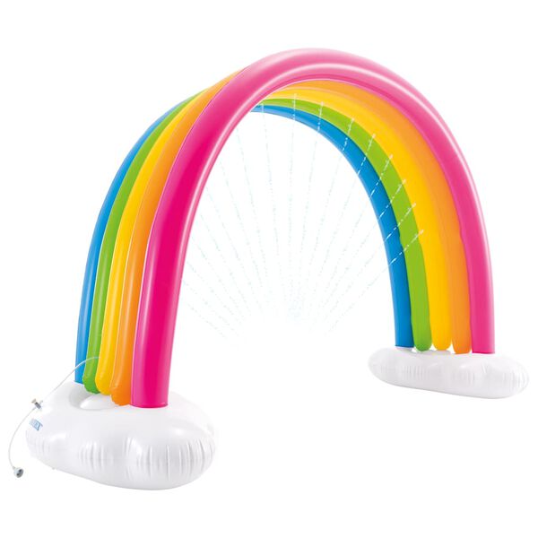 Intex Rociador arco iris y nube multicolor 300x109x180 cm