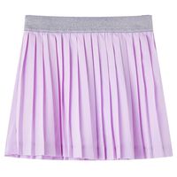 Falda plisada infantil color lila 92