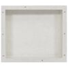 vidaXL Hornacina de ducha blanco 41x36x10 cm