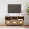 vidaXL Mueble de TV con caj&oacute;n Roble Artesanal 102 x 36 x 50 cm