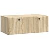 vidaXL Mueble para TV de pared Roble Sonoma 78,5 x 41 x 30 cm