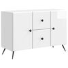 vidaXL Aparador Brillante 89 x 34,5 x 60 cm Madera de Ingenier&iacute;a
