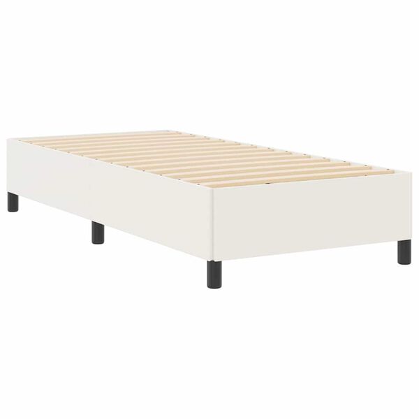 vidaXL Cama tipo Box Spring Crema 80 x 200 cm Tela de Pana