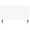 vidaXL Mesa de centro madera contrachapada blanco 55x55x36,5 cm