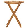 vidaXL Comedor de jard&iacute;n plegable 3 piezas madera maciza de acacia