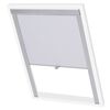 vidaXL Persiana enrollable opaca blanca SK06 GGL y GGU
