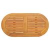 vidaXL Encimera Aceite Natural 80 x 40 x 2 cm Madera de Acacia S&oacute;lida