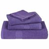 vidaXL Toallas de baño FROGN 4 uds morado 100x150 cm 360 g/m²