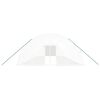 vidaXL Invernadero con estructura de acero blanco 84 m&sup2; 14x6x2,85 m