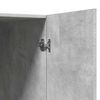 vidaXL Armario de lavadora gris hormig&oacute;n 70,5x71,5x91,5 cm