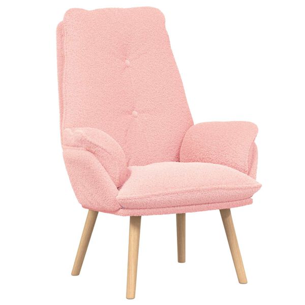 vidaXL sill&oacute;n Rosa 69 x 74 x 93 cm Tela Sherpa