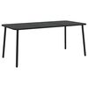 vidaXL Mesa de jard&iacute;n acero gris antracita 165x80x71 cm