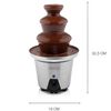Princess Fuente de chocolate XL 90W plateado