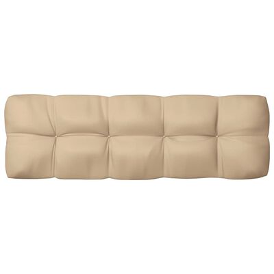 vidaXL Cojines para sofá de palets 7 piezas beige