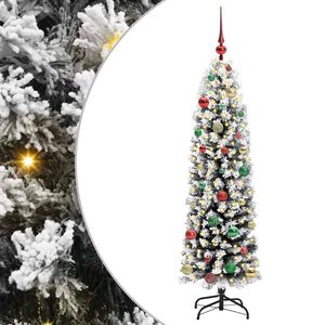 vidaXL &Aacute;rbol de Navidad artificial Verde 150 cm PVC, Acero y Pl&aacute;stico
