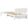 vidaXL Estructura cama con cajones madera maciza pino blanco 100x200cm