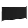 vidaXL Toldo lateral retr&aacute;ctil 140x300 cm negro
