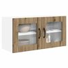vidaXL Mueble de Cocina con estante Roble artesanal 80 x 31 x 40 cm