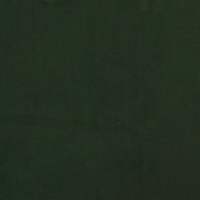 vidaXL Taburete de terciopelo verde oscuro 78x56x32 cm