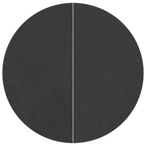 vidaXL Lona para el fondo de la piscina &Oslash; 244 cm (1 mm) Redondo Negro