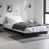 vidaXL Estructura de cama madera de ingenier&iacute;a negra 90x190 cm
