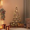 vidaXL &Aacute;rbol de Navidad para decoraci&oacute;n metal negro 125 cm