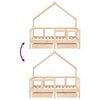 vidaXL Estructura de cama para ni&ntilde;os con cajones madera pino 70x140 cm