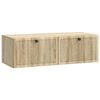 vidaXL Mueble para TV de pared Roble Sonoma 98 x 41 x 30 cm