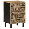 vidaXL Mueble de ba&ntilde;o madera maciza de mango 38x33,5x58 cm