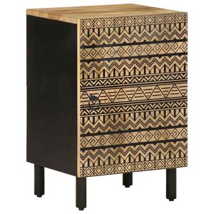 vidaXL Mueble de ba&ntilde;o madera maciza de mango 38x33,5x58 cm