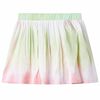 vidaXL Falda plisada infantil rosa claro 128