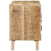 vidaXL Mueble de TV madera maciza de mango rugosa 105x46x32 cm