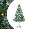 vidaXL &Aacute;rbol de Navidad artificial Verde 180 cm PVC y acero