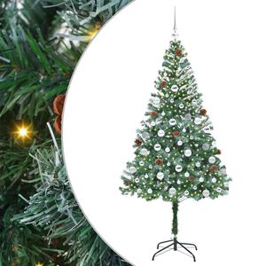 vidaXL &Aacute;rbol de Navidad artificial Verde 180 cm PVC y acero