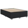 vidaXL Cama box spring con colch&oacute;n cuero sint&eacute;tico negro 160x200 cm