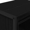 vidaXL Gabinete de Ba&ntilde;o con almacenamiento Roble Negro 60 x 30 x 60 cm